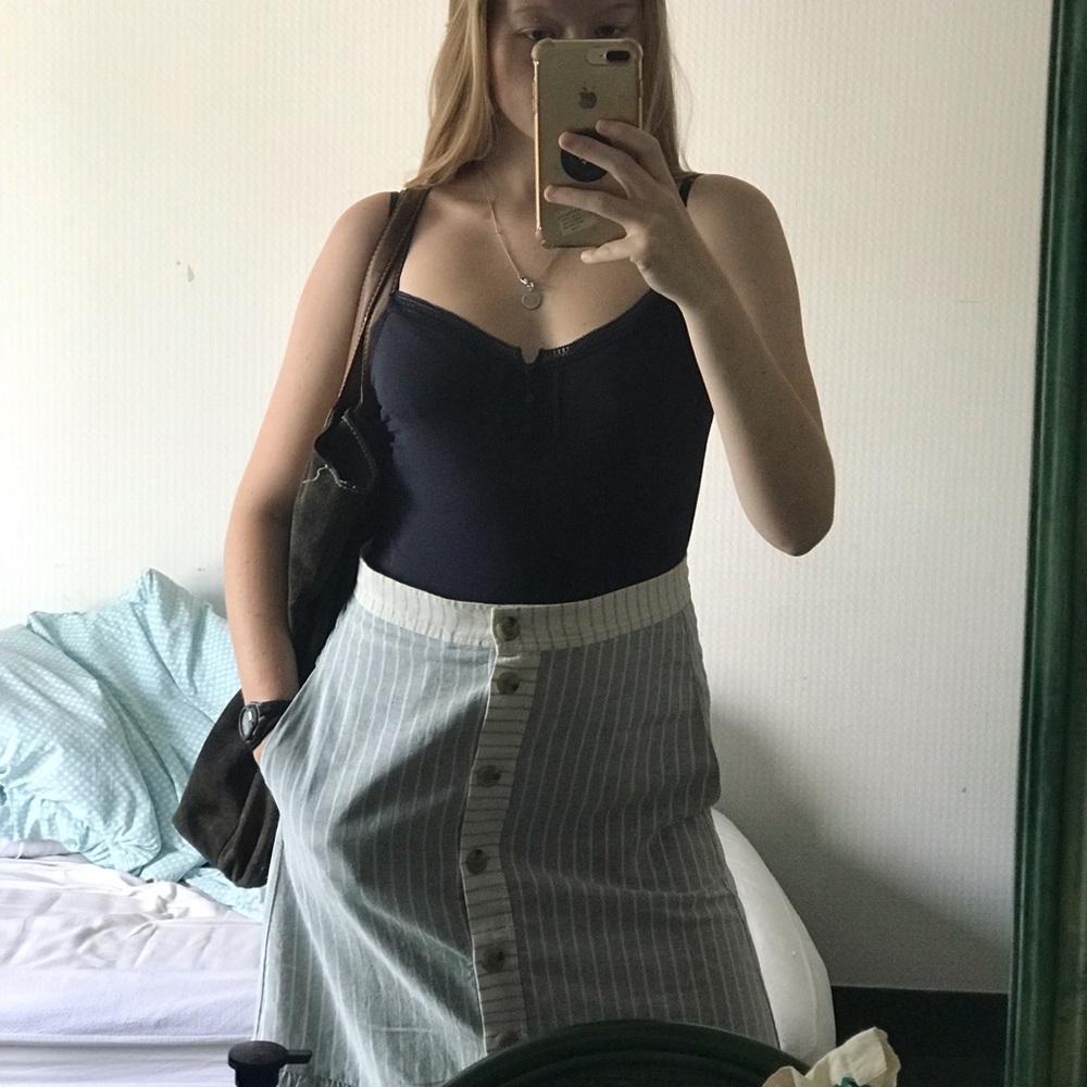 Madewell Recycled Denim skirt